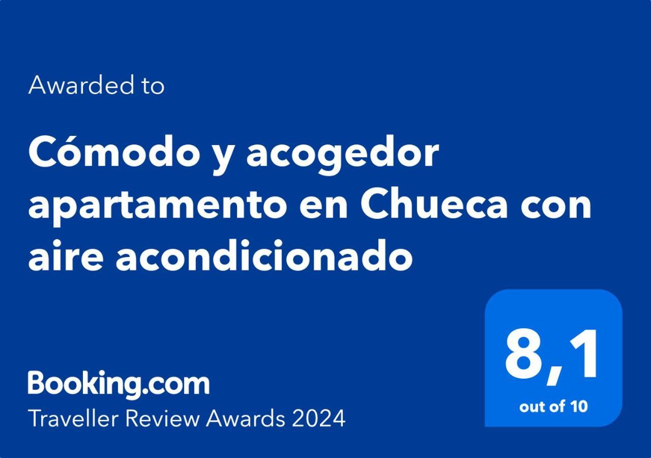 Acogedor Apartamento Con Balcon En El Barrio De Chueca, Gran Via Con Aire Acondicionado Y Calefaccion Madrid Exteriör bild